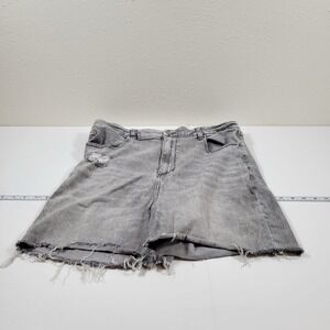 American Eagle Women's Shorts Curvy High Rise Next Level Size 18 Black